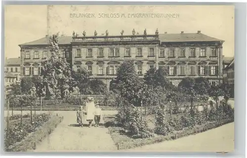 Erlangen Schloss Emigrantenbrunnen  *