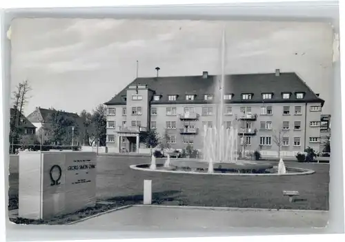 Erlangen Altersheim Ohmplatz Ohmgedenkstein x