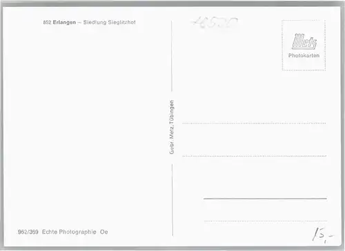 Erlangen Siedlung Sieglitzhof *