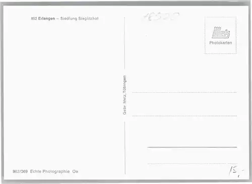 Erlangen Siedlung Sieglitzhof *