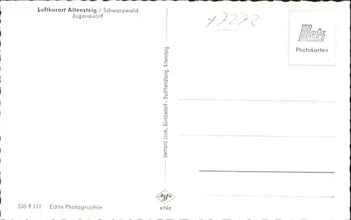 Altensteig Schwarzwald Altensteig Jugenddorf * / Altensteig /Calw LKR