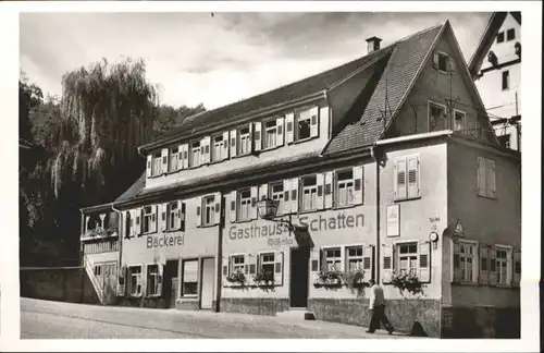 Altensteig Schwarzwald Altensteig Gasthaus Pension Schatten * / Altensteig /Calw LKR