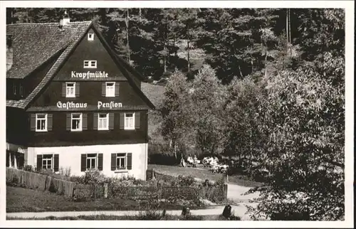 Altensteig Schwarzwald Altensteig Gasthaus Pension Kropfmuehle * / Altensteig /Calw LKR