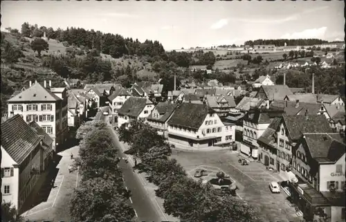 Altensteig Schwarzwald Altensteig Marktplatz  * / Altensteig /Calw LKR