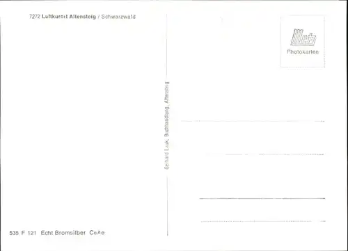 Altensteig Schwarzwald Altensteig  * / Altensteig /Calw LKR