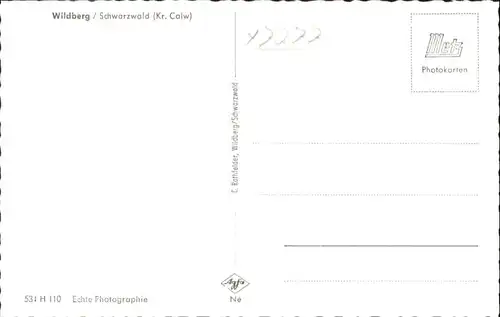 Wildberg Schwarzwald Wildberg  * / Wildberg /Calw LKR