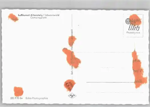 Altensteig Schwarzwald Altensteig Campingplatz * / Altensteig /Calw LKR