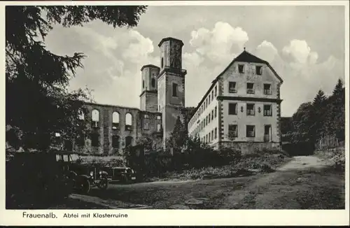 wu67755 Frauenalb Frauenalb Kloster Ruine * Kategorie. Marxzell Alte Ansichtskarten