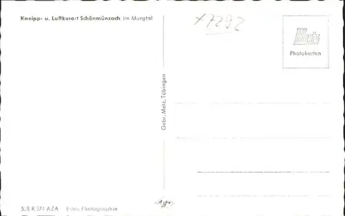 Schoenmuenzach Gasthaus Steinbock *