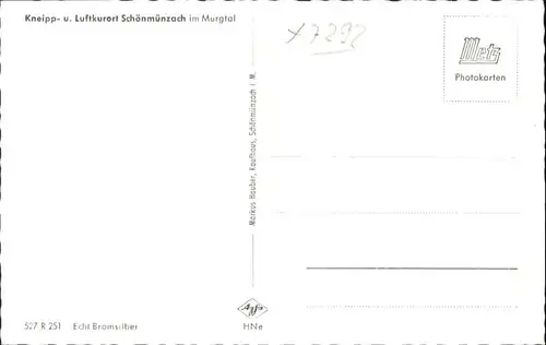 Schoenmuenzach  *