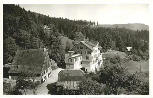 Alpirsbach Sanatorium Dr Wuerz Kraehenbad *