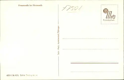 wu68732 Frauenalb Frauenalb  * Kategorie. Marxzell Alte Ansichtskarten