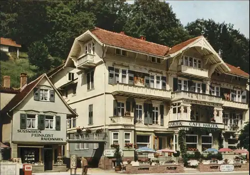 Bad Herrenalb Cafe Hotel Harzer *