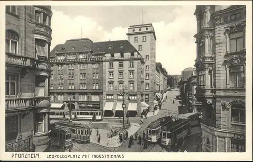 Pforzheim Leopoldsplatz Industriehaus *