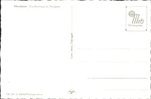 Pforzheim Krankenhaus St Trutpert *