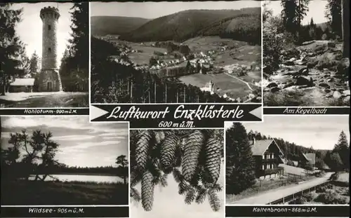 Enzkloesterle Hohloturm Wildsee Kegelbach Kaltenbronn *