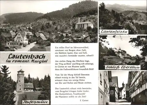 Gernsbach Gasthof Pension Lautenfelsen *