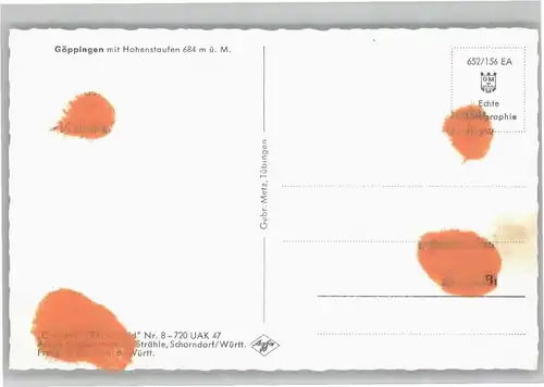 Goeppingen Hohenstaufen  *