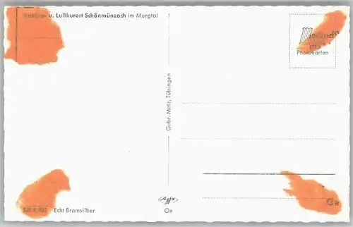 Schoenmuenzach Verlobungsfelsen Golfplatz Kurpark  *