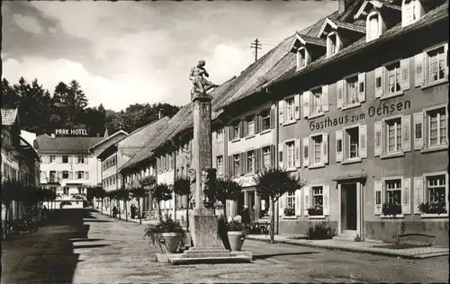 Schoenau Schwarzwald Talstrasse Gasthaus Ochsen *