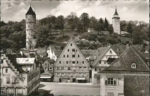 Biberach Riss Kapellenplatz Gigelturm *