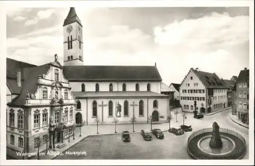 Wangen Allgaeu Marktplatz *