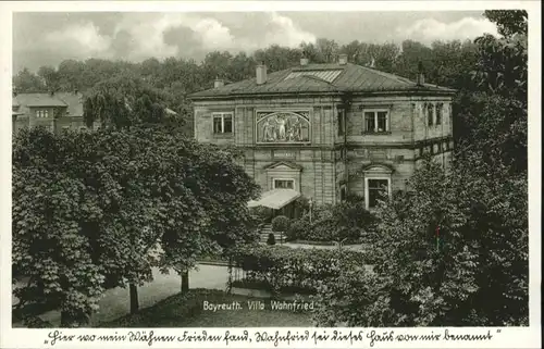 Bayreuth Villa Wahnfried *