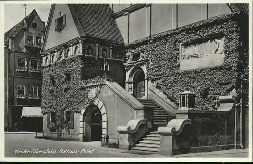 Weiden Oberpfalz Rathaus Relief *