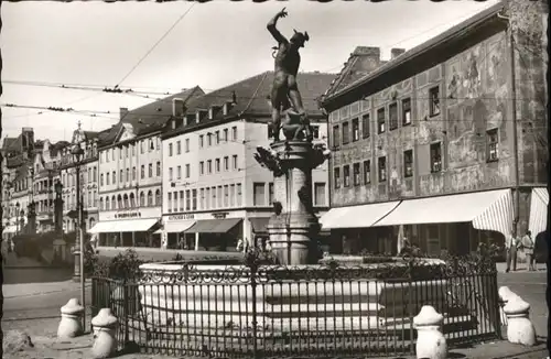 Augsburg Merkurbrunnen *