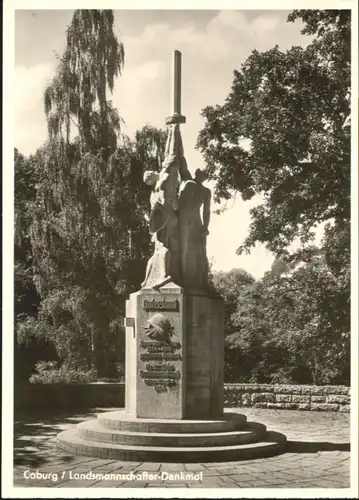 Coburg Landsmannschafter Denkmal  *