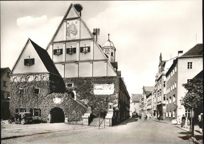 Weiden Oberpfalz Rathaus * Nr. wu81146 oldthing Ansichtskarten Bayern