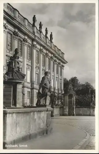 wu81745 Ansbach Mittelfranken Ansbach Schloss * Kategorie. Ansbach Alte Ansichtskarten