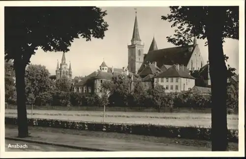 wu81760 Ansbach Mittelfranken Ansbach  * Kategorie. Ansbach Alte Ansichtskarten