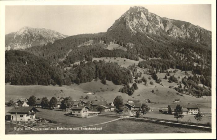 Oberstdorf Rubi Gasthof Rubihorn Nr Wu82526 Oldthing