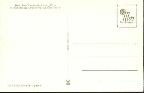 Oberstdorf Rubi Entschenkopf Rubihorn *