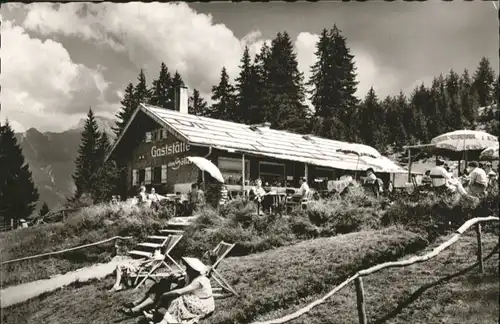 Oberstdorf Schrattenwang Gaststaette Berghaus am Soeller *