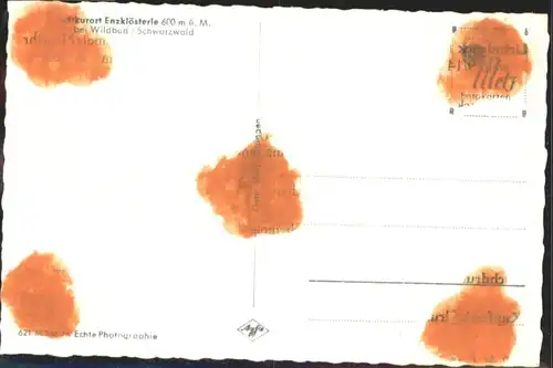 Enzkloesterle Wildbad Schwarzwald *