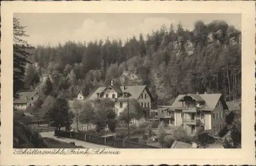 Pottenstein Oberfranken Pottenstein Schuettersmuehle * / Pottenstein /Bayreuth LKR