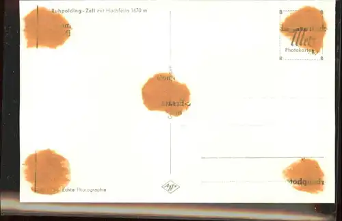 Ruhpolding Zell Hochfelln *