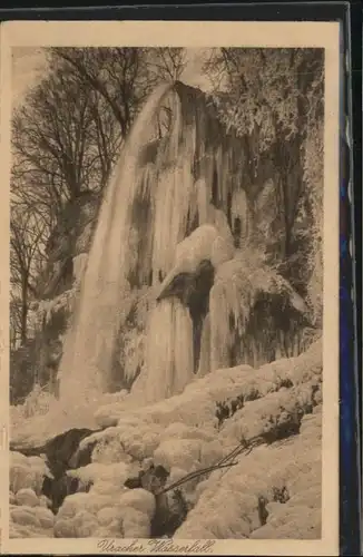 wu88895 Urach Bad Urach Wasserfall * Kategorie.  Alte Ansichtskarten