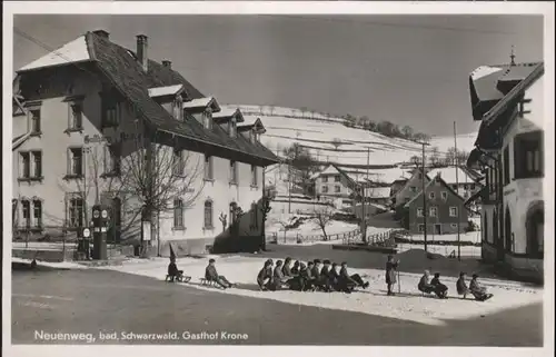 wu89482 Neuenweg Neuenweg Gasthof Krone * Kategorie. Neuenweg Alte Ansichtskarten