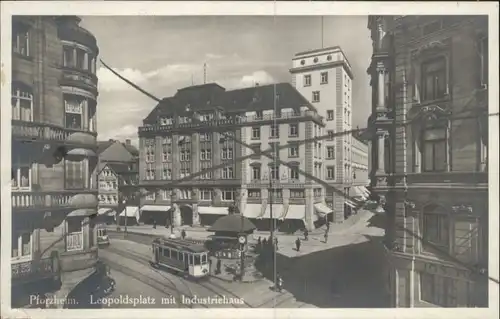 Pforzheim Leopoldsplatz Industriehaus *