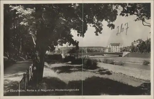 Pforzheim Nagold Hindenburgbruecke *