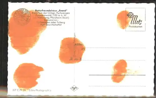 Furtwangen Naturfreundehaus Brend *