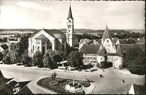 Weissenhorn Marktplatz Oberes Tor *