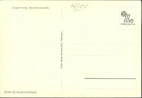 Augsburg Karolinenstrasse *