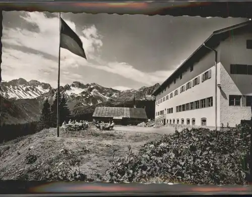 Oberstdorf Ferienheim der dt. Naturfreunde Xaver-Steinberger-Haus *