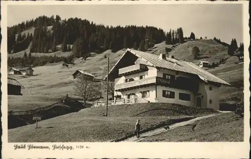Scheidegg Allgaeu Haus Hoermann *