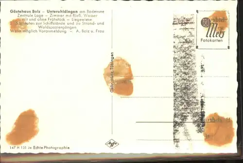 Unteruhldingen Gaestehaus Bolz *