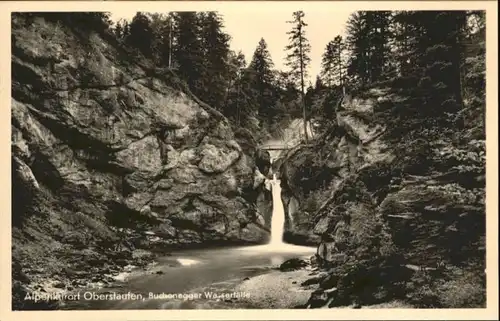 Oberstaufen Allgaeu Buchenegger Wasserfall *